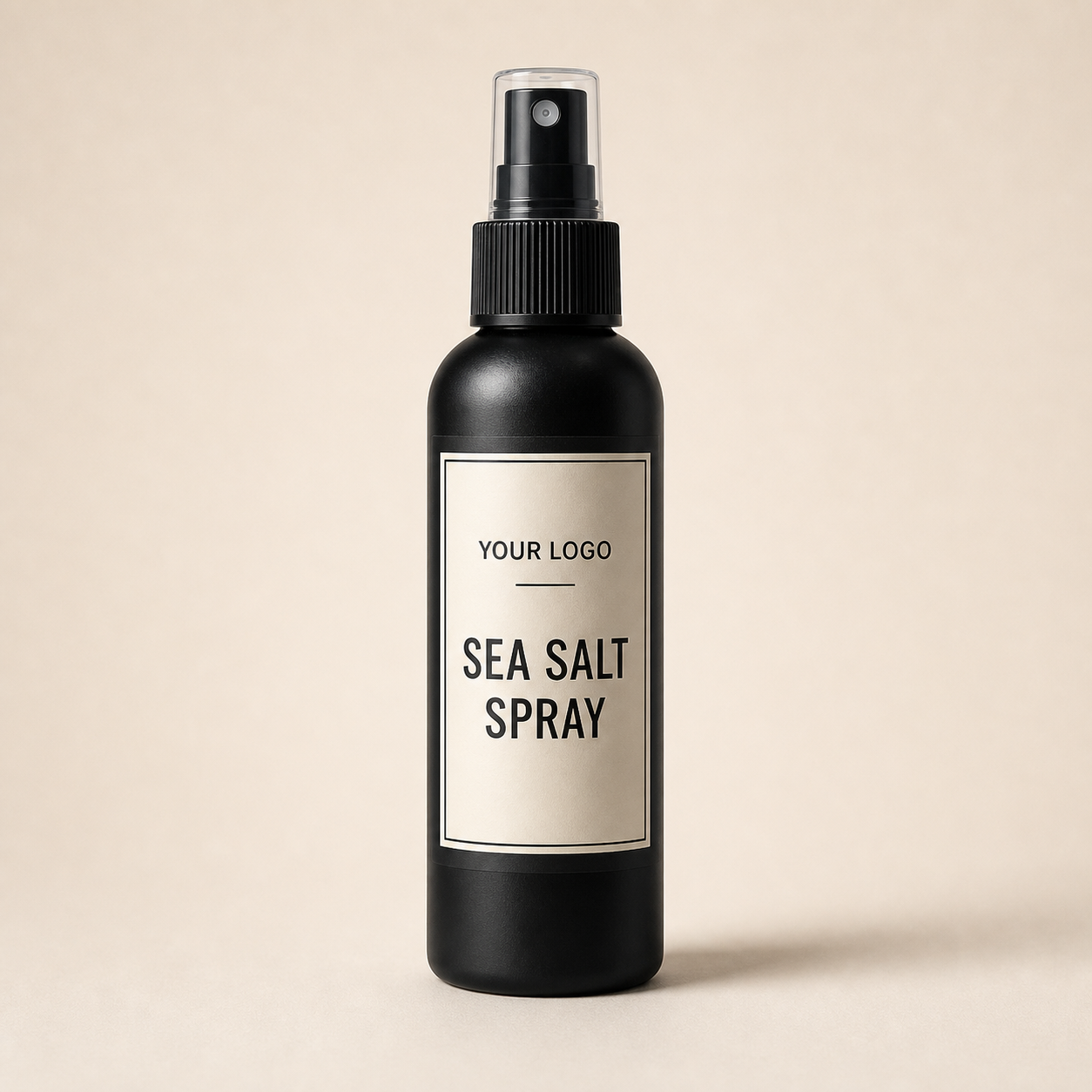 Private label sea salt spray with YOUR LOGO label